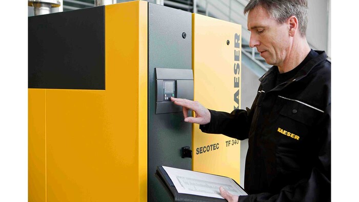 Sécheur à chaleur latente Secotec TF pour le traitement de l'air comprimé