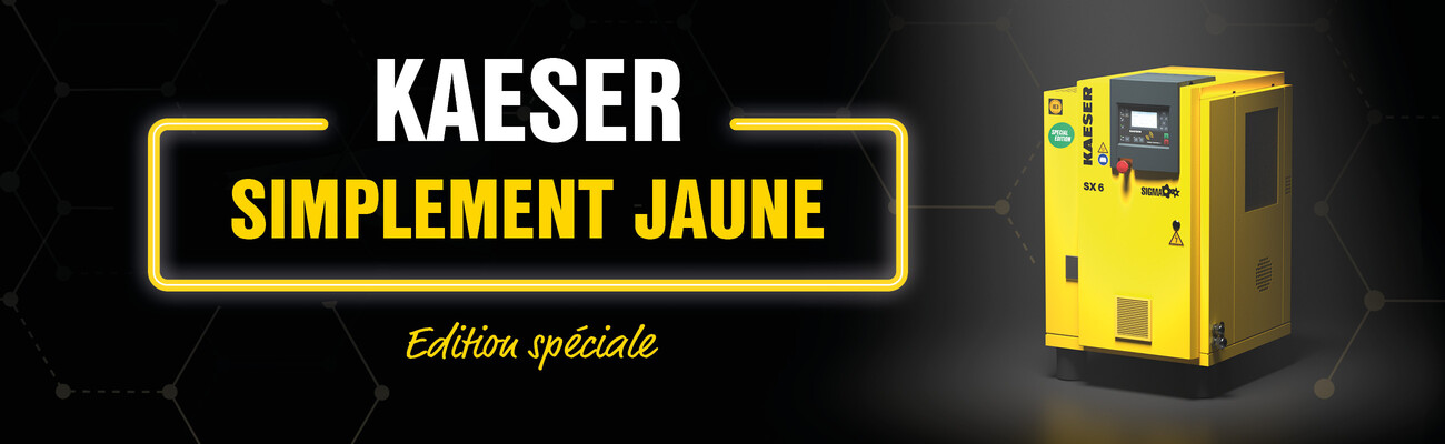 KAESER YELLOW WEEKS: Secure your Special Edition and benefit from our efficiency discount!