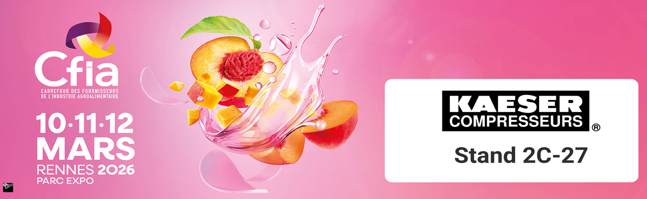 CFIA Rennes 2026 - KAESER COMPRESSEURS