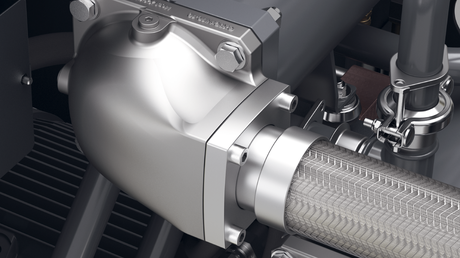 Réduction de la perte de charge grâce à l’entrée et la sortie d'air optimisées.