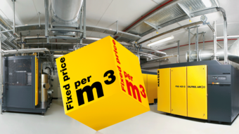SIGMA AIR UTILITY – L'air comprimé à un prix ferme au mètre cube