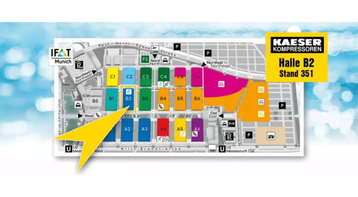 Stand KAESER-IFAT 2026