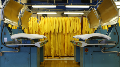 Air comprimé pour les blanchisseries et les nettoyeurs